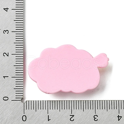 Pink Theme Opaque Resin Decoden Cabochons RESI-C045-06B-1