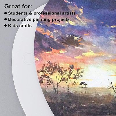Wood and Linen Painting Canvas Panels LS-DIY-NB0001-72A-1