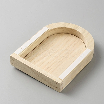Wooden Switch Outlet Cover AJEW-WH0314-922-1
