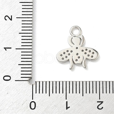 Brass Micro Pave Clear Cubic Zirconia Pendants KK-H528-05A-P-1