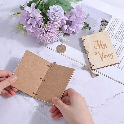 Creative Wooden Greeting Cards DIY-WH0349-171D-1