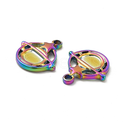 Ion Plating(IP) 304 Stainless Steel Pendants STAS-B032-31MC-1