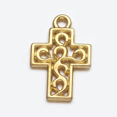 Tibetan Style Alloy Pendants EA0111Y-G-1