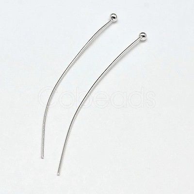 925 Sterling Silver Ball Head Pins STER-F018-03E-1