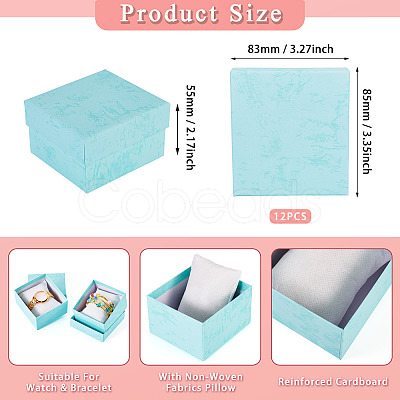 Rectangle Paper Jewelry Gift Boxes LS-CON-TAC0010-91E-1