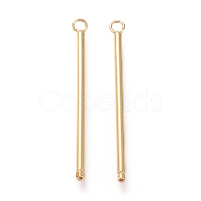Brass Links Connectors KK-F820-37G-1
