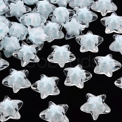 Transparent Acrylic Beads TACR-S152-11A-10-1