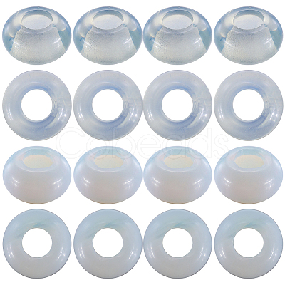 16Pcs Opalite European Beads G-SC0003-03A-1