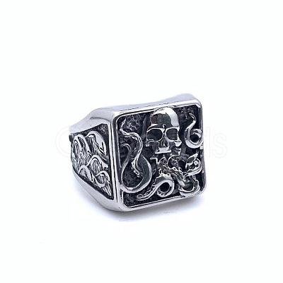 304 Stainless Steel Finger Rings for Men FS-WGDAB90-13-1