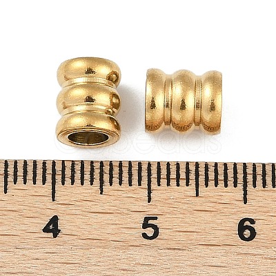 Ion Plating(IP) 202 Stainless Steel Beads STAS-Q336-15G-1