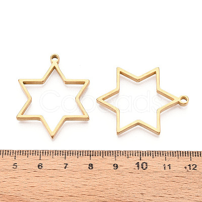 201 Stainless Steel Pendants STAS-T064-84G-02-1