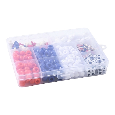 Independence Day DIY Necklaces/Bracelets Making Kits DIY-FS0009-70-1