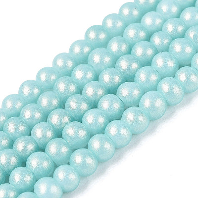 Baking Paint Glass Pearl Beads Strands DGLA-ZX001-05A-11-1
