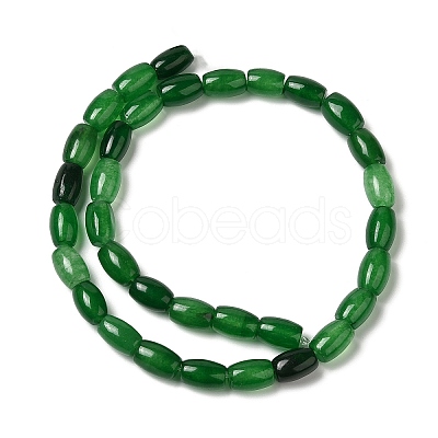 Natural Dyed White Jade Beads Strands G-M402-A01-09-1