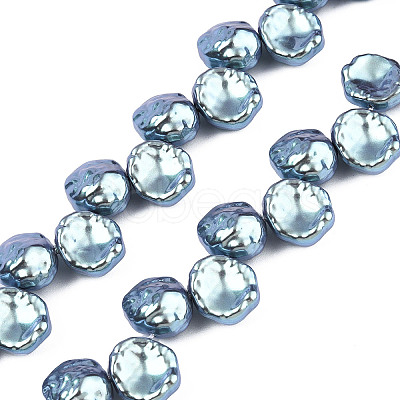 ABS Plastic Imitation Pearl Beads Strands KY-N015-12-A02-1
