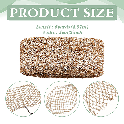 5 Yards Polyester Lace Trim OCOR-PH0005-76-1