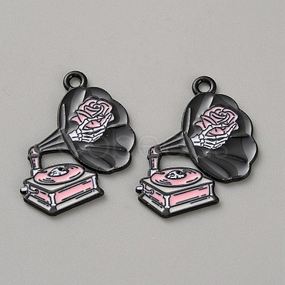 Zinc Alloy Enamel Pendants LS-ENAM-CJC0021-20D-1