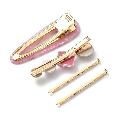 Iron Alligator Hair Clips Sets PHAR-P005-20B-1