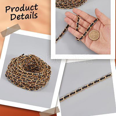 CutHollow 10Yards Oxidation Aluminum Rope Chains CHA-CL0001-01B-02-1