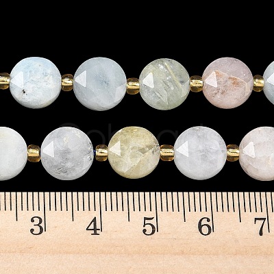 Natural Morganite Beads Strands G-C116-A185-02-1
