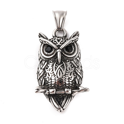 316 Surgical Stainless Steel Big Pendants STAS-Z073-35AS-1