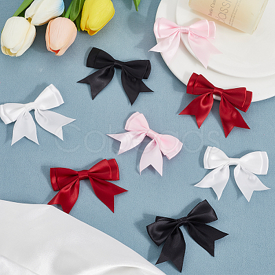 40Pcs 4 Colors Handmade Polyester Costume Accessories DIY-SP0004-85B-1