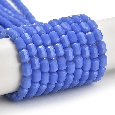 Opaque Glass Beads Strands GLAA-G112-04A-1