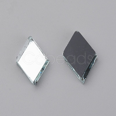 Rhombus Glass Mosaic Cabochons GLAA-WH0022-76-1