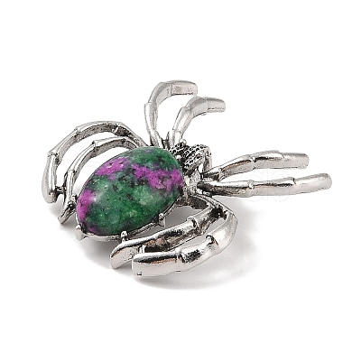 Natural Ruby in Zoisite Brooches G-A224-01AS-04-1