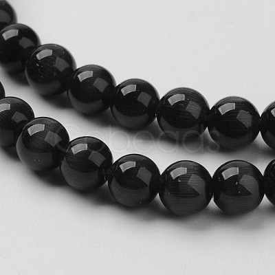 Cat Eye Beads X-CER8mm33-1