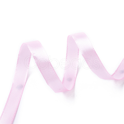 Breast Cancer Pink Awareness Ribbon Making Materials 3/8 inch(10mm) Satin Ribbon for Belt Gift Packing Wedding Decoration X-RC10mmY004-1