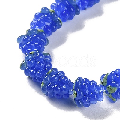 Handmade Lampwork Beads Strands LAMP-Q036-05F-1