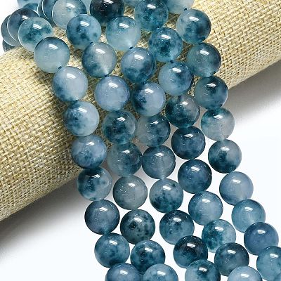 Natural Malaysia Jade Beads Strands G-L645-C01-12mm-24-1