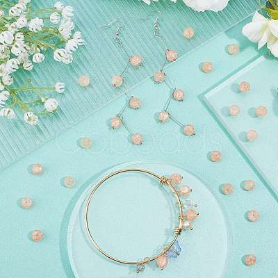 ARRICRAF Synthetic Crackle Quartz Beads Strands CCG-AR0001-02-1