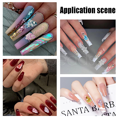 24Pcs 6 Colors Resin Rhinestone Cabochons MRMJ-HY0002-50-1