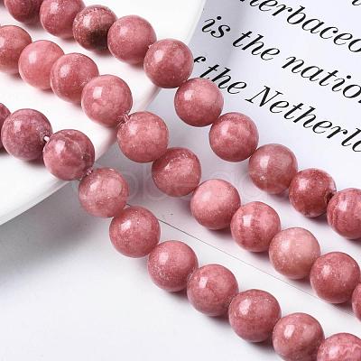 Natural Chalcedony Beads Strands G-S333-12mm-007-1