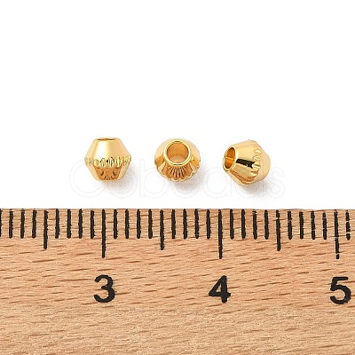 SHEGRACE Brass Beads XGR0118G-125G-1