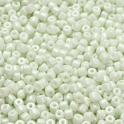 Baking Paint Pearlized Glass Seed Beads SEED-C001-04A-01-1