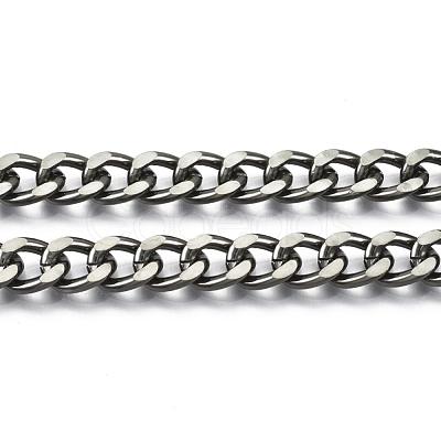 Unwelded Aluminum Curb Chains CHA-S001-117A-1