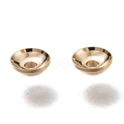 Brass Beads Caps KK-H759-37B-G-1