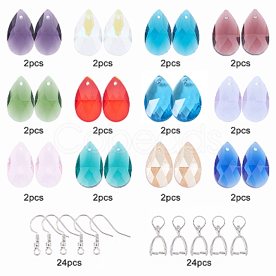 DIY Dangle Earring Making DIY-SC0010-42P-1