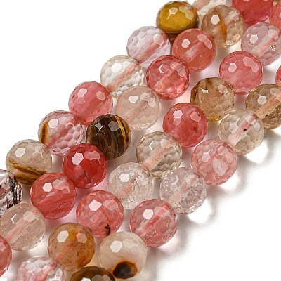 Tigerskin Glass Beads Strands G-E571-A07-02-1