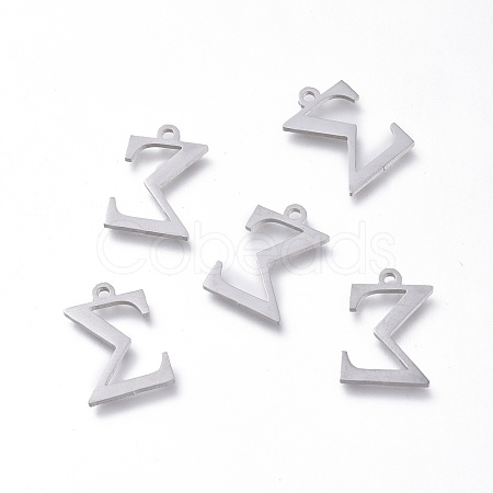 Tarnish Resistant 304 Stainless Steel Charms STAS-K215-21P-1