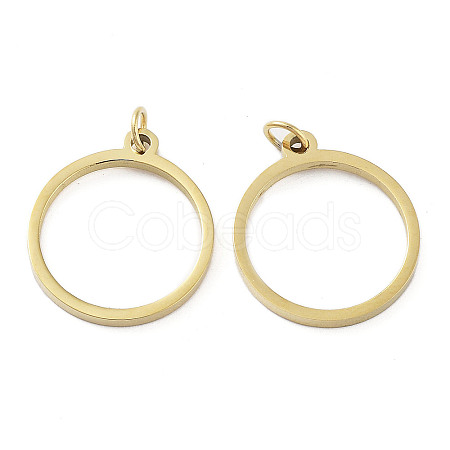 Ion Plating(IP) 304 Stainless Steel Pendants STAS-G324-01A-G-1