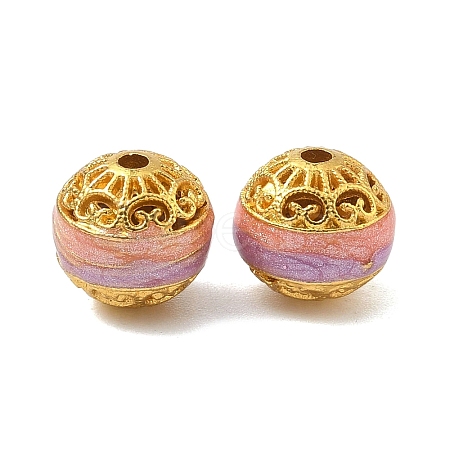 Alloy Enamel Beads ENAM-B037-08G-02-1