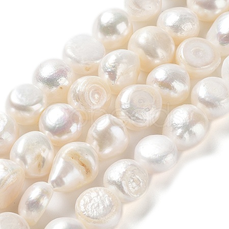 Natural Cultured Freshwater Pearl Beads Strands PEAR-Z002-03-1