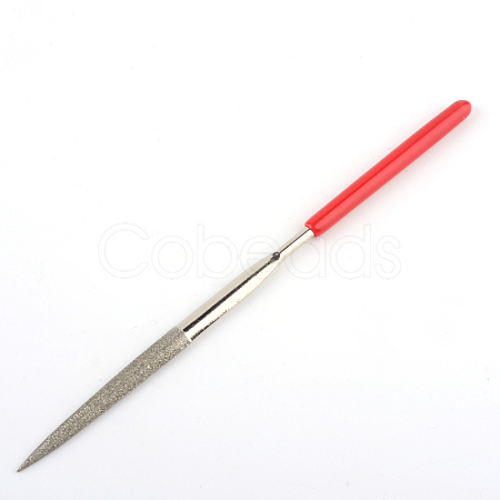 Steel Half Round Diamond Files TOOL-R098-04-1