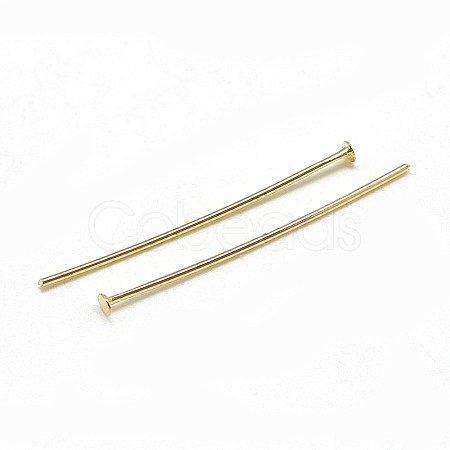 Brass Flat Head Pins LS-X-KK-T032-093G-1