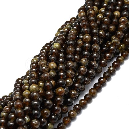 Natural Garnet Beads Strands G-E576-10A-1