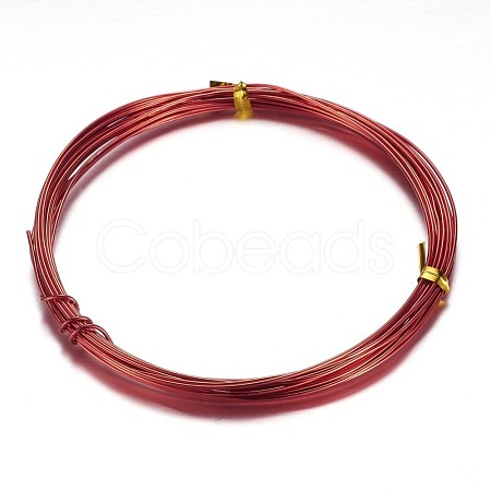 Round Aluminum Craft Wire AW-D009-0.8mm-10m-23-1